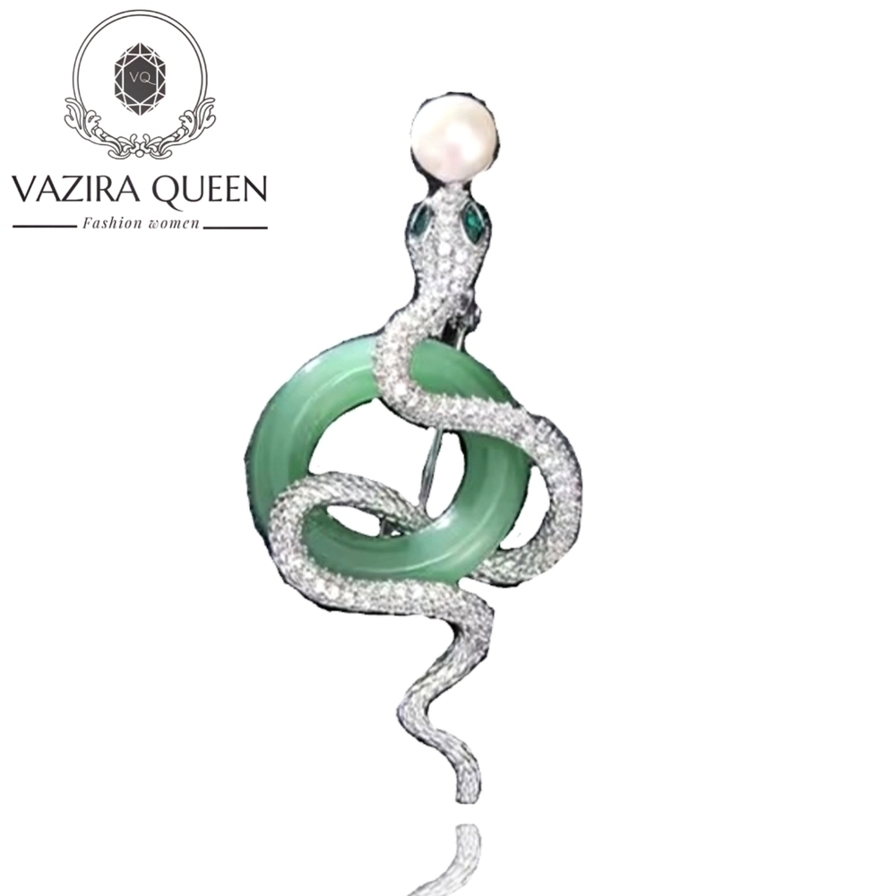 VQ Snake Brooch - Picture 1 of 4
